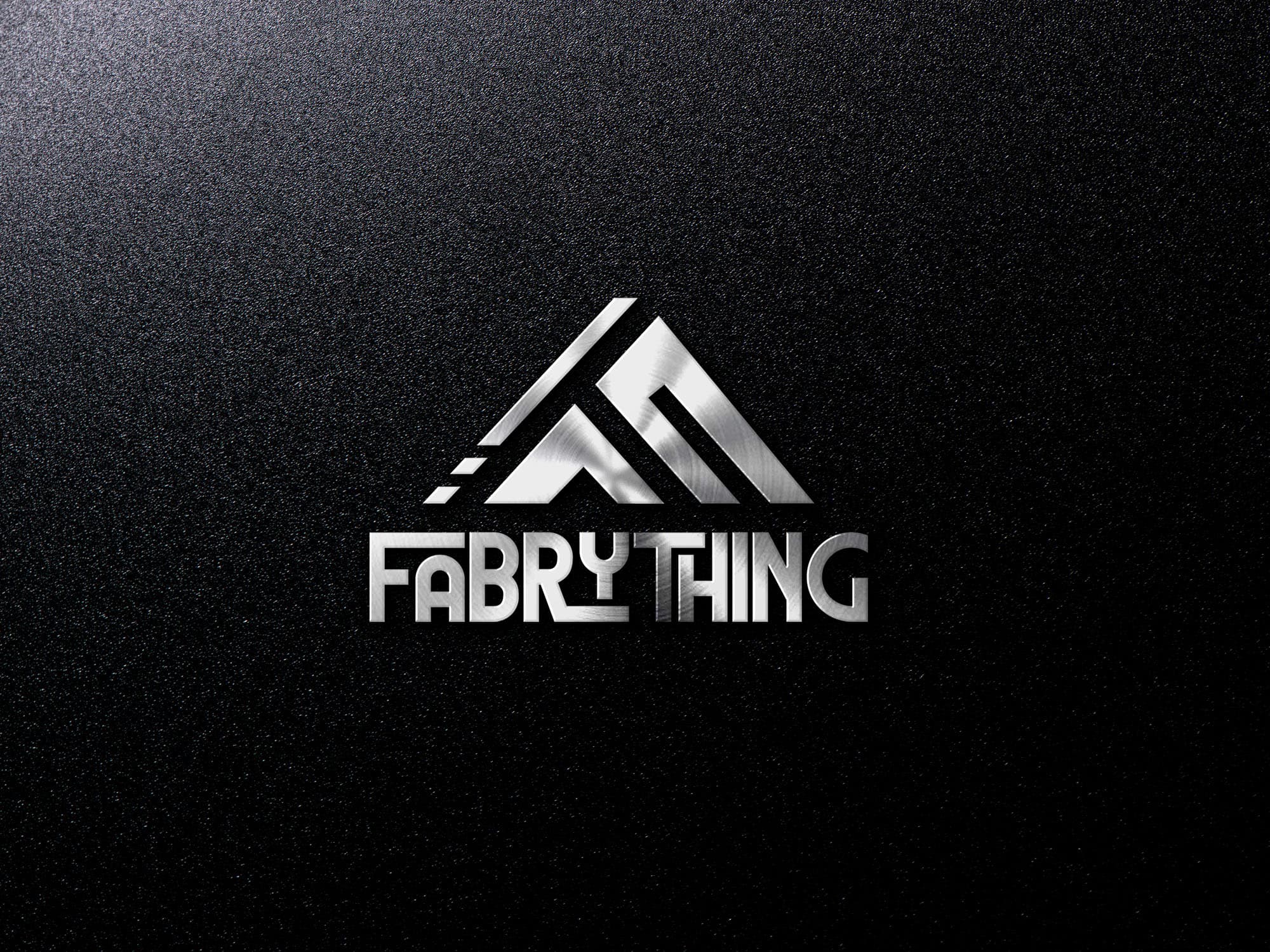 Fabrything Logo Mockup Design