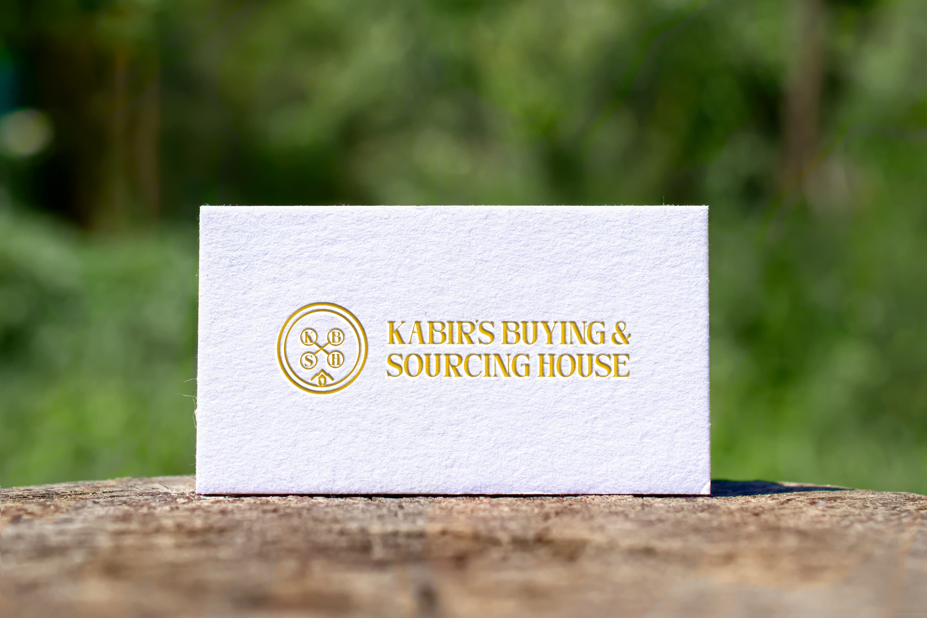 KBSH Logo Mockup Design