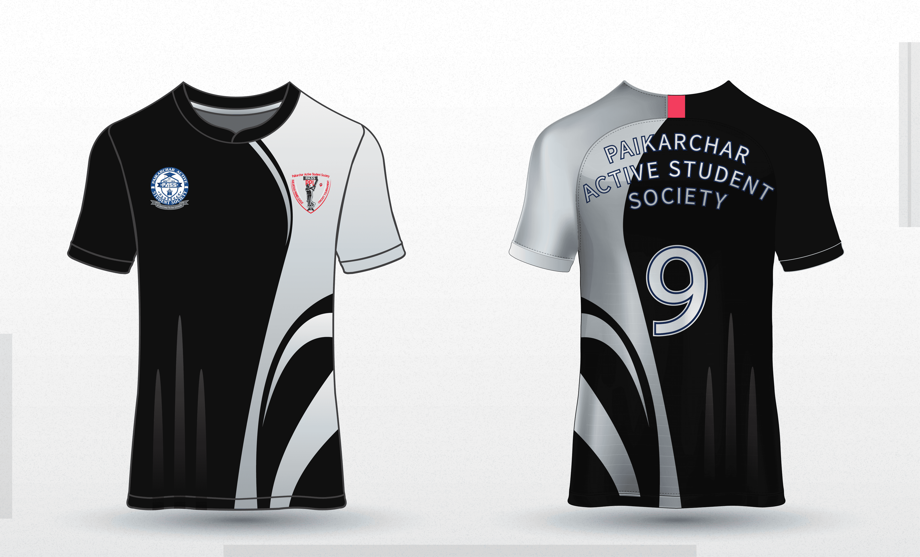 Premium Cricket Jersey Mockup Design